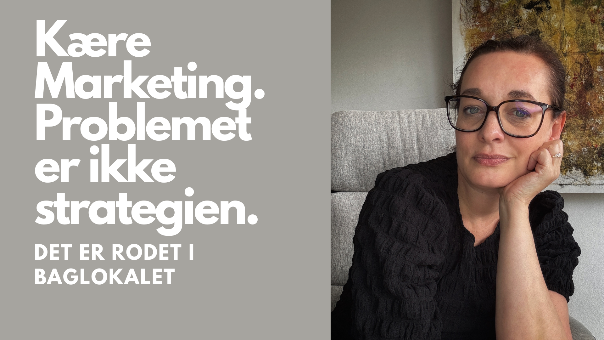 Kære Marketing.Problemet er ikke strategien. Det er rodet i baglokalet.